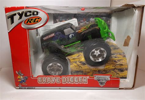 tyco rc mini grave digger 2.4v dc|Tyco® R/C Grave Digger® W/Battery Pack & Charger 27 MHz.